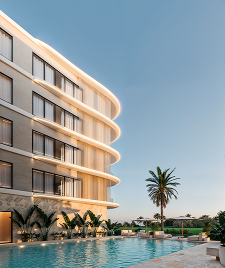 Coastal residences in Mexico